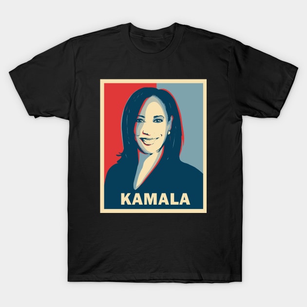 Kamala Harris Pop art T-Shirt by valentinahramov